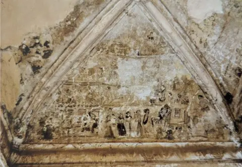 संभवत : राम बारात : पारीच्छत की समाधि : दतिया : उन्नीसवीं सदी