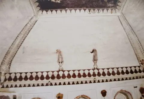 आकल्पन : बड़ा मंदिर : लिधौरा जिला निवाड़ी : अठारहवीं सदी