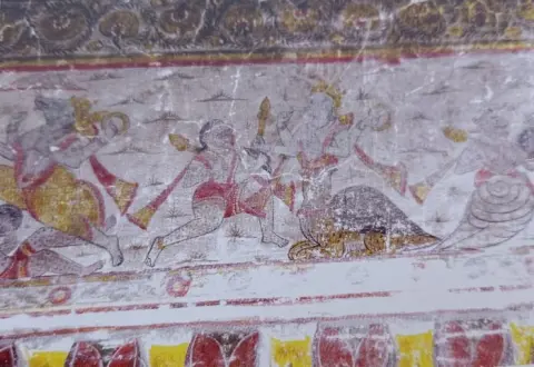 कच्छपावतार : श्री लक्ष्मण जू मंदिर : लिधौरा जिला निवाड़ी : अठारहवीं सदी