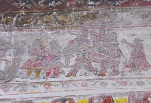 नारीकुंजर : श्री लक्ष्मण जू मंदिर : लिधौरा जिला निवाड़ी : अठारहवीं सदी