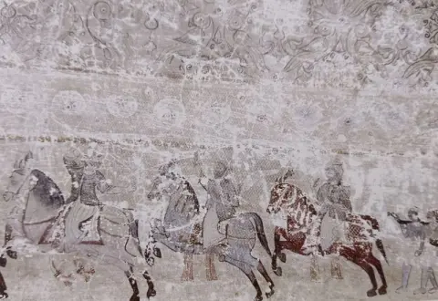 पालकी : श्री लक्ष्मण जू मंदिर : लिधौरा जिला निवाड़ी : अठारहवीं सदी