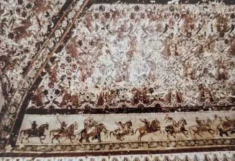 आकल्पन तथा राजा का जुलूस : राजा महल : ओरछा : सत्रहवीं सदी