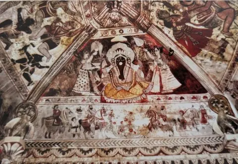भगवान गणेश : लक्ष्मी मंदिर :ओरछा : सत्रहवीं सदी
