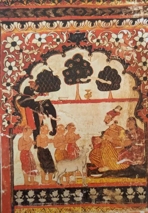 राजदरबार : राजा महल : ओरछा : सत्रहवीं सदी