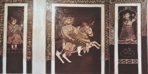 राजपुरुस : लक्ष्मी मंदिर :ओरछा : सत्रहवीं सदी