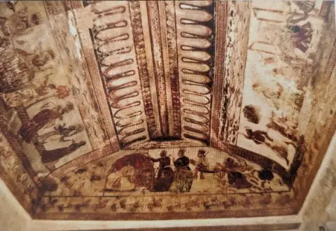 राम दरबार : राजा महल : ओरछा : सत्रहवीं सदी