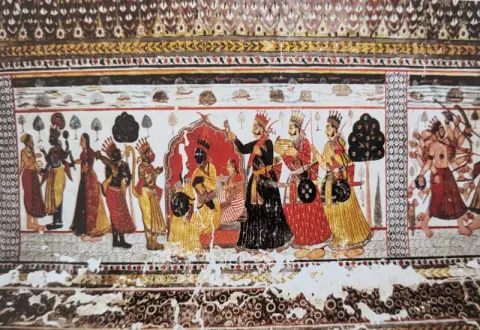 रामदरबार : राजा महल : ओरछा : सत्रहवीं सदी