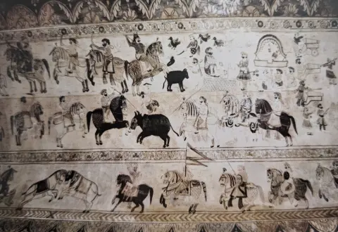 शिकार व अन्य गतिविधियां : लक्ष्मी मंदिर :ओरछा : सत्रहवीं सदी