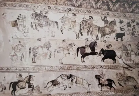 शिकार व अन्य गतिविधियां : लक्ष्मी मंदिर :ओरछा : सत्रहवीं सदी