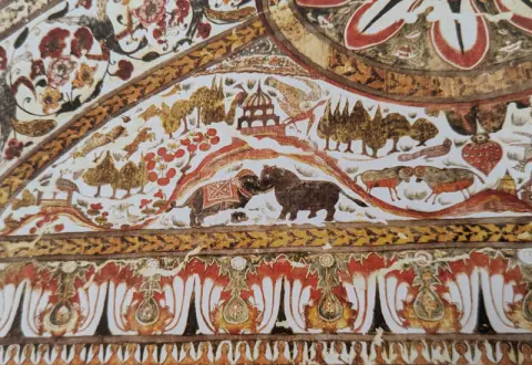 वन्य दृश्य : राजा महल : ओरछा : सत्रहवीं सदी