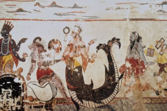 भगवान विष्णु के विभिन्न अवतार : राजा महल : ओरछा : सत्रहवीं सदी 