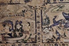 देवी व पाश्र्व में मंदिर तथा वाराह अवतार : रामराजा मंदिर : ओरछा : सोलहवीं सदी   