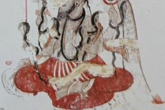 निकट दृश्य : भगवान शंकर : राजा महल : ओरछा :  सत्रहवीं सदी  