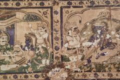 वामनवातार व राम दरबार :रामराजा मंदिर : ओरछा : सोलहवीं सदी