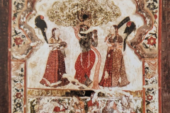  कृष्णलीला : राजा महल : ओरछा :  सत्रहवीं सदी  