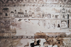 महल दृश्यावली : लक्ष्मी मंदिर :ओरछा : सत्रहवीं सदी    