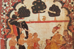  राजदरबार  : राजा महल : ओरछा : सत्रहवीं सदी  