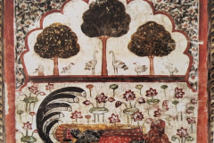  शेषशायी विष्णु : राजा महल : ओरछा : सत्रहवीं सदी 