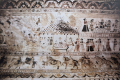  विभिन्न गतिविधियों की दृश्यावली : लक्ष्मी मंदिर :ओरछा : सत्रहवीं सदी    