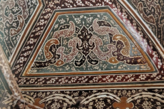 छतों पर किए गए आकल्पन : वीरसिंह जुदेव महल ( सतखंड़ा महल ) : दतिया : सत्रहवीं सदी 