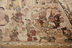 भगवान राम का राज्याभिषेक : पारीच्छत की समाधि : दतिया : उन्नीसवीं सदी   