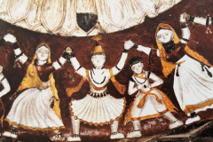 निकट दृश्य : वीरसिंह जुदेव महल ( सतखंड़ा महल ) : दतिया : सत्रहवीं सदी 