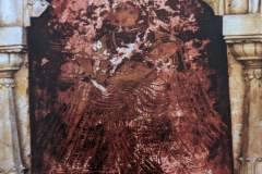 महिला दरबार :  महाराजा विजय बहादुर की छतरी ( समाधि ) : दतिया : उन्नीसवीं सदी