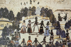 रास नृत्य : पारीच्छत की समाधि : दतिया : उन्नीसवीं सदी 